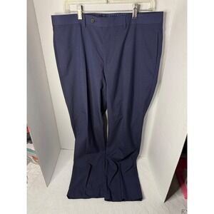 LAUREN Ralph Lauren Men Navy Blue Wool Blend Dress Pants Size 34W x 30L